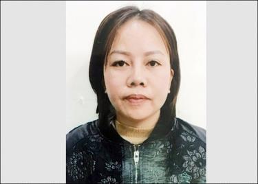 Phan Thị Hằng Oanh sau khi bị bắt