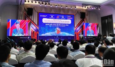 Toàn cảnh Diễn đàn quốc gia Phát triển kinh tế số dafabet link xã hội số lần thứ I.