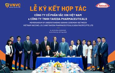 Lễ ký kết hợp tác.