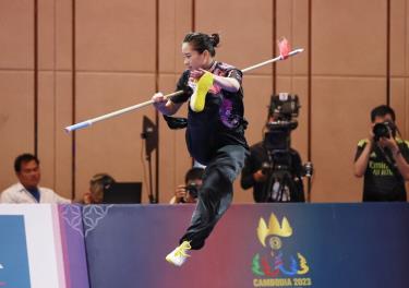 Dương Thúy Vi từng giành HCV hiếm hoi cho VN tại ASIAD năm 2014.