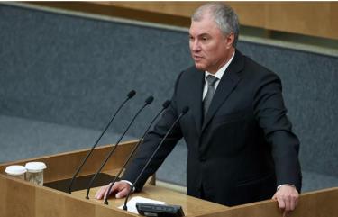 Ông Vyacheslav Volodin - Chủ tịch Duma Quốc gia Nga (Hạ viện Nga).Ảnh: Tass