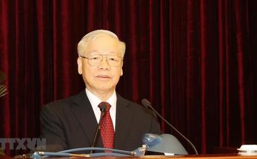 Tổng Bí thư Nguyễn Phú Trọng phát biểu khai mạc Hội nghị