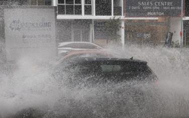 Sydney ghi nhận tổng lượng mưa hàng năm cao nhất với 2.216mm vào chiều 6/10.