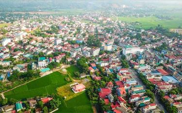 Centre of Nghia Lo town at present.