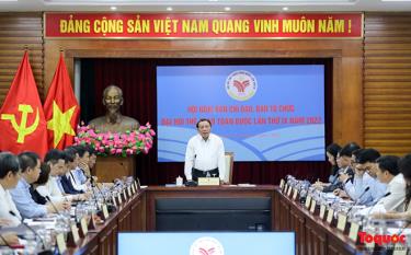 Bộ trưởng Bộ VHTTDL Nguyễn Văn Hùng, Trưởng Ban Chỉ đạo tổ chức Đại hội Thể thao toàn quốc lần thứ IX năm 2022 chủ trì phiên họp thứ 2 của Ban Chỉ đạo