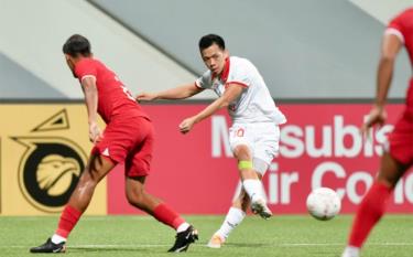Đội tuyển Việt Nam chỉ giành kết quả hòa trước Singapore