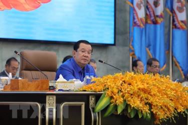 Chủ tịch Đảng Nhân dân Campuchia Hun Sen.