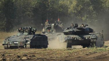 Xe tăng chiến đấu Leopard 2. Ảnh: RT