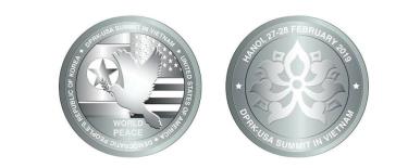Đồng xu bạc của Việt Nam sẽ được phát hành chính thức vào 9h sáng 27/2. Ảnh công ty Tem cung cấp.
