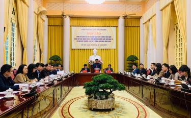 Phó Chủ nhiệm Văn phòng Chủ tịch nước Phạm Thanh Hà chủ trì họp báo.