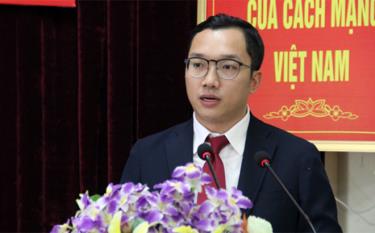 Đồng chí Hoàng Minh Tiến - Giám đốc Sở Thông tin và Truyền thông tỉnh Yên Bái