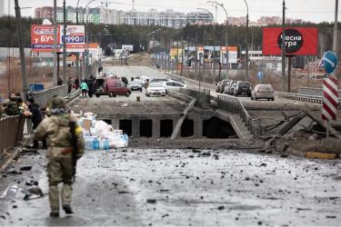 Hạ tầng cơ sở của Ukraine thiệt hại nặng do xung đột.