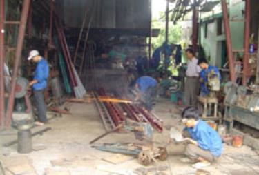Doanh nghiệp Cơ khí Sơn Tùng đẩy mạnh hoạt động trong những tháng cuối năm 2007.