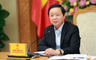 Phó Thủ tướng Trần Hồng Hà: Công tác tổng hợp, tiếp thu ý kiến đóng góp cho dự thảo Luật Đất đai sửa đổi đã được thực hiện công phu, khoa học