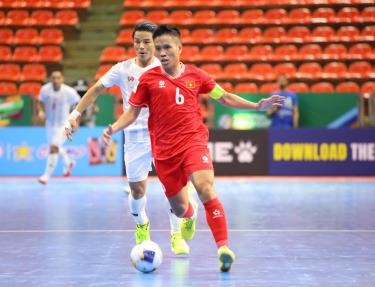 Đội trưởng Phạm Đức Hoà của ĐT Futsal Việt Nam.