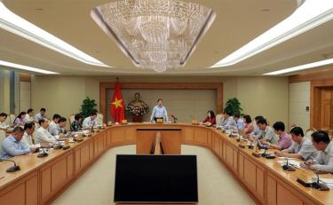 Phó thủ tướng Trần Hồng Hà chủ trì cuộc họp