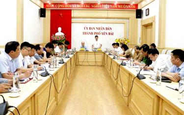 Thành phố Yên Bái tổ chức Hội nghị triển khai công tác phòng chống thiên tai – tìm kiếm cứu nạn năm 2024