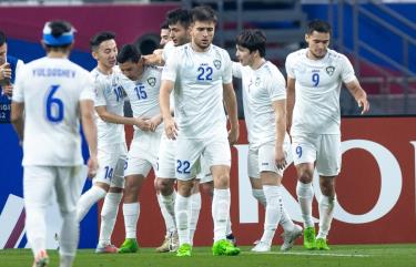 U23 Uzbekistan thắng U23 Saudi Arabia 2-0. (Ảnh: AFC)