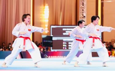 Karate Việt Nam có vị trí số 1 ở giải vô địch Đông Nam Á năm nay.