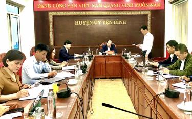 Công tác bảo vệ nền tảng tư tưởng của Đảng luôn được Huyện ủy Yên Bình đặc biệt coi trọng và chỉ đạo thường xuyên trong tất cả các cuộc họp.