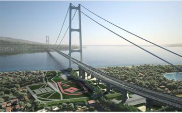 Mô hình cây cầu treo dài nhất thế giới