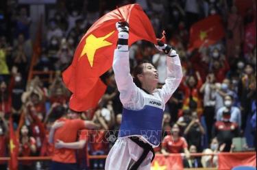 Võ sĩ Trương Thị Kim Tuyền của Việt Nam đã gây tiếng vang ở Giải vô địch Taekwondo thế giới 2023 sau khi đánh bại võ sĩ Daniela Paola Souza của Mexico.