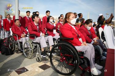 Đoàn Thể thao người khuyết tật Việt Nam phấn đấu giành 50-55 HCV (Ảnh: Cambodia 2023)