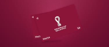 Chiếc thẻ Hayya được Qatar cấp cho những người có vé xem World Cup.