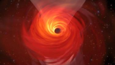 Các nhà khoa học phát hiện bong bóng khí nóng quay quanh hố đen ở trung tâm Dải Ngân hà với vận tốc chóng mặt.