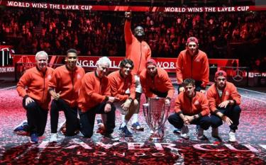 Đội tuyển Thế giới lần đầu vô địch Laver Cup 2022.