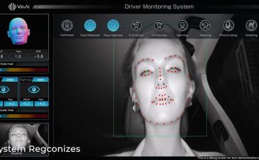 Mô hình AI nhận diện các cử động trên cơ thể để cảnh báo an toàn khi lái xe.
