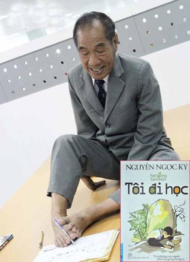 Nhà văn, nhà giáo ưu tú Nguyễn Ngọc Ký với cuốn tự truyện nổi tiếng