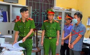 Trương Văn Đạt bị khởi tố và bắt tạm giam. Ảnh: Công an cung cấp