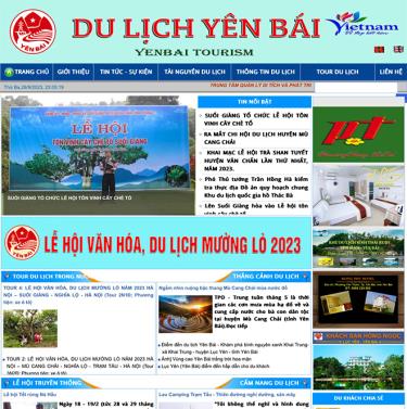 Trang thông tin điện tử https://dulichyenbai.gov.vn tuyên truyền quảng bá về các hoạt động du lịch của tỉnh đến nhân dân và du khách.