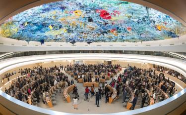 Phiên họp khóa 54 của Hội đồng Nhân quyền Liên Hợp Quốc Geneva, Thụy Sỹ, ngày 11/9.