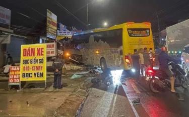 Vụ tai nạn kinh hoàng ở huyện Định Quán, Đồng Nai làm 9 người thương vong